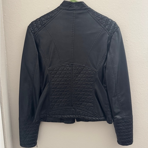 Women’s Faux Leather Jacket - Picture 6 of 7